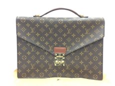 Photo1: Louis Vuitton Monogram Porte Documents Business bag no strap 2F010010n" (1)