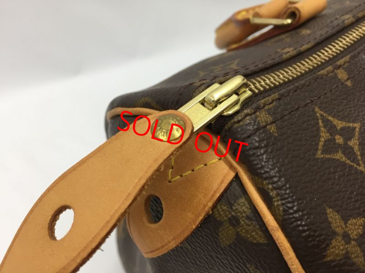 Photo5: Louis Vuitton Vintage Monogram Speedy 30 Hand Bag 2F080010n" (5)