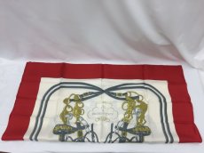 Photo5: Hermes 100 % Silk Scarf 90 Carre "BRIDES de GALA" made in France 2F080100n" (5)