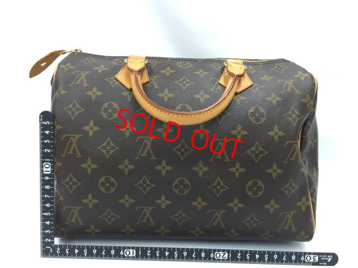 Photo2: Louis Vuitton Vintage Monogram Speedy 30 Hand Bag 2F080010n" (2)