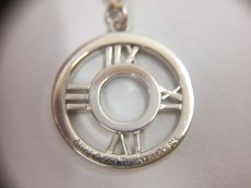 Photo5: Tiffany & Co. AG 925 Silver Ring Pendant & Necklace 2F080090n" (5)