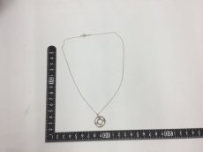 Photo3: Tiffany & Co. AG 925 Silver Ring Pendant & Necklace 2F080090n" (3)