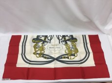 Photo4: Hermes 100 % Silk Scarf 90 Carre "BRIDES de GALA" made in France 2F080100n" (4)