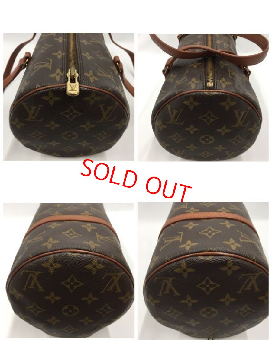 Photo9: Louis Vuitton Monogram Papillon 30 hand bag with Mini Pouch 2G130040n" (9)