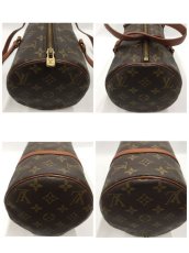 Photo9: Louis Vuitton Monogram Papillon 30 hand bag with Mini Pouch 2G130040n" (9)