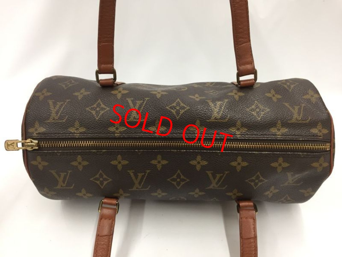 Photo5: Louis Vuitton Monogram Papillon 30 hand bag with Mini Pouch 2G130040n" (5)