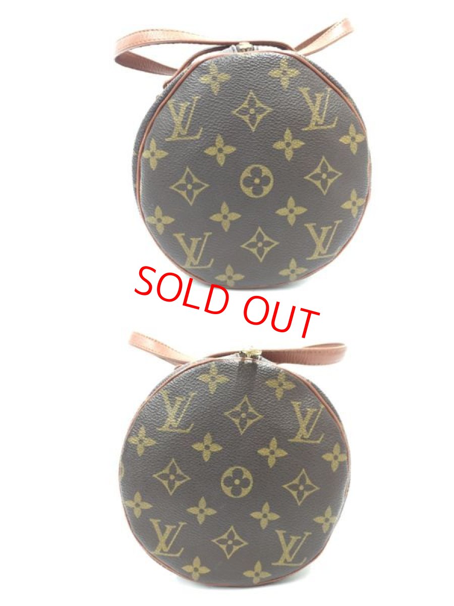 Photo8: Louis Vuitton Monogram Papillon 30 hand bag with Mini Pouch 2G130040n" (8)