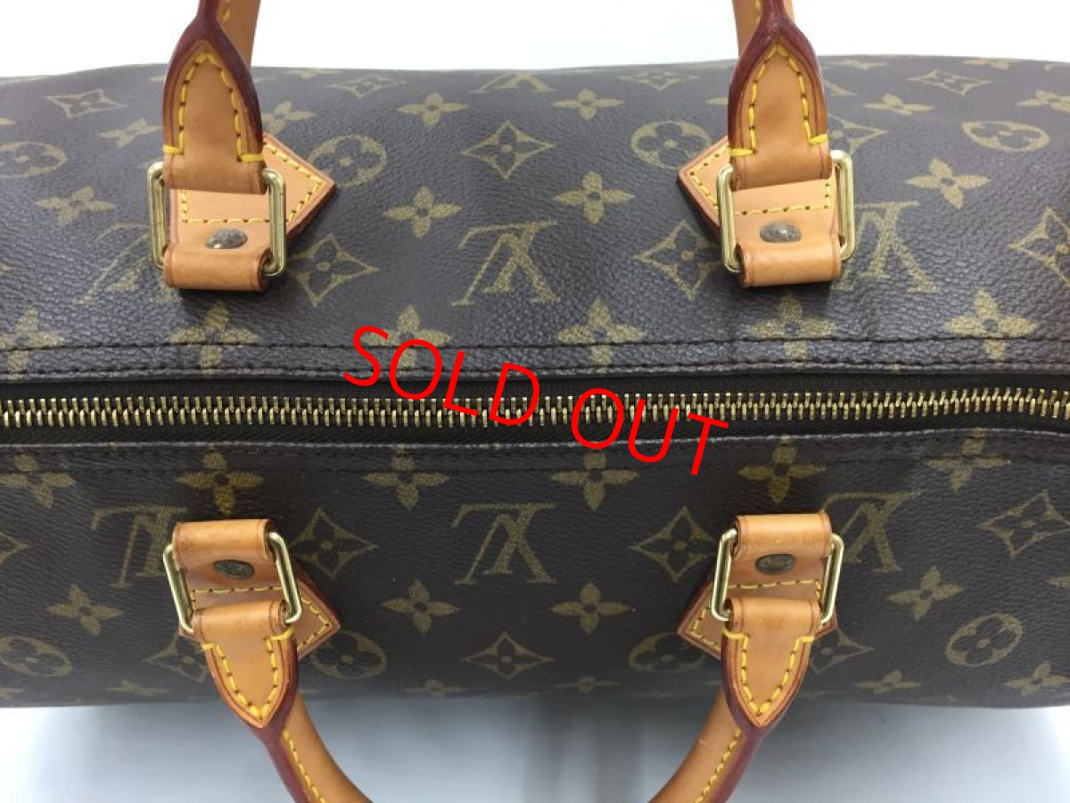 Photo5: Louis Vuitton Vintage Monogram Speedy 40 Hand Bag 2G270010n" (5)
