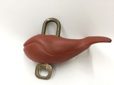 Photo1: LOUIS VUITTON LV Cup 1995 Whale Padlock Key (#320) Vintage 2G270090n" (1)