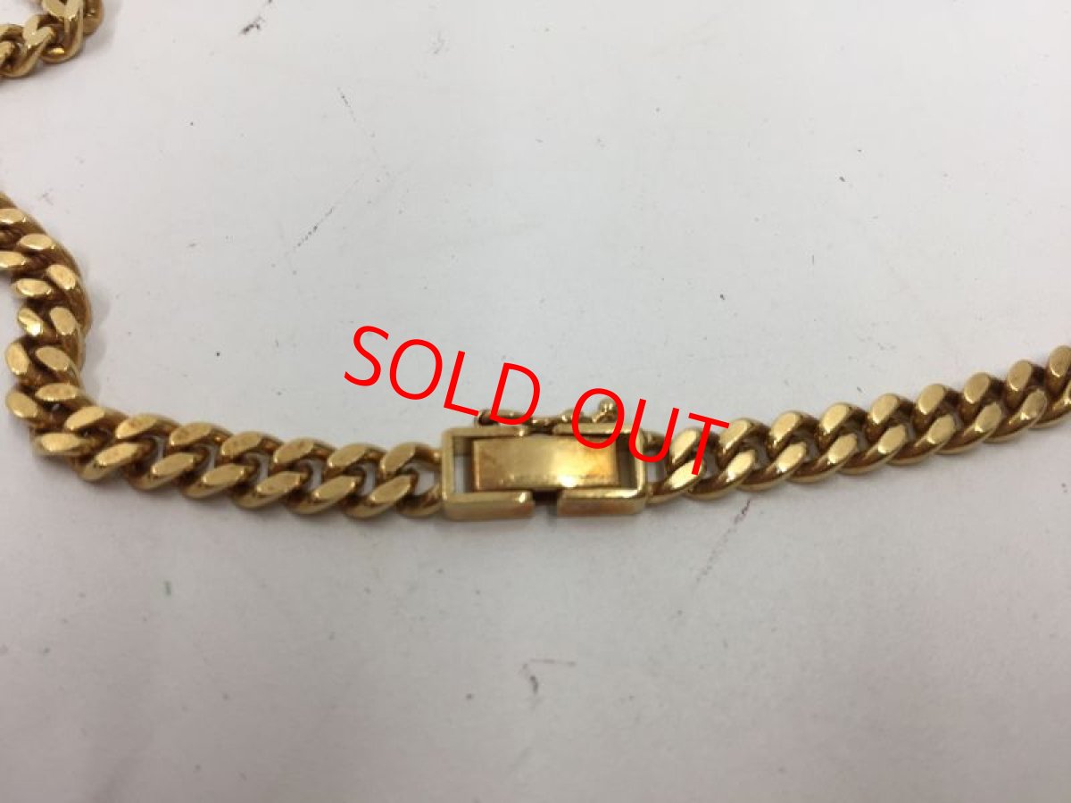 Photo4: Yellow Gold Chain Necklace  K18 ( 50 grams) 19" (48 cm) 2H030140n" (4)