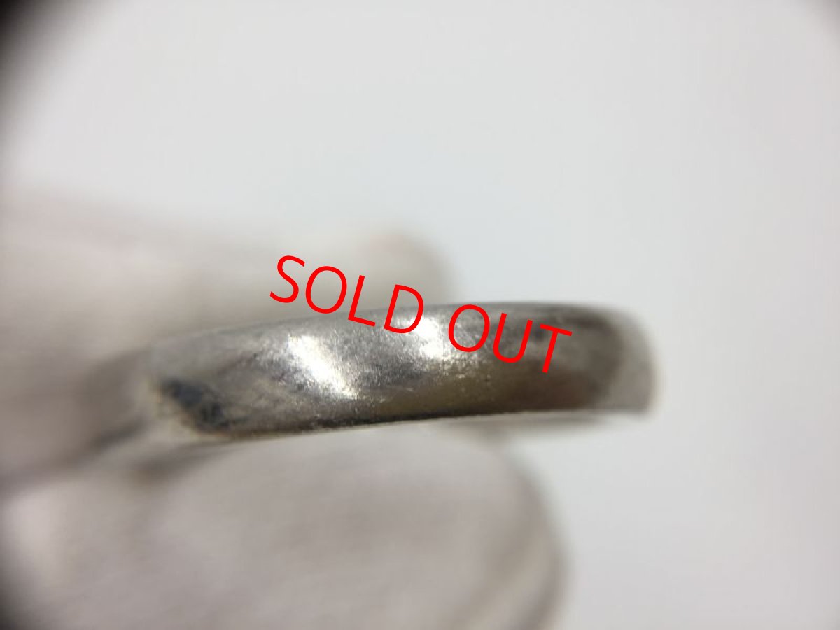 Photo9: PT 900 (14 g)  + 0.313 ct diamonds Ring US Size 8 (EU 57)  2H030170n" (9)