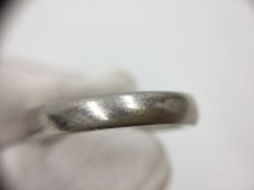 Photo9: PT 900 (14 g)  + 0.313 ct diamonds Ring US Size 8 (EU 57)  2H030170n" (9)