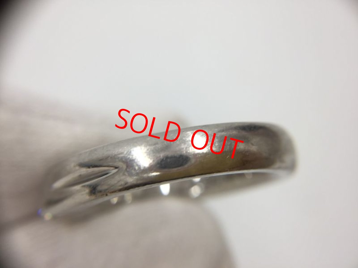 Photo8: PT 900 (14 g)  + 0.313 ct diamonds Ring US Size 8 (EU 57)  2H030170n" (8)