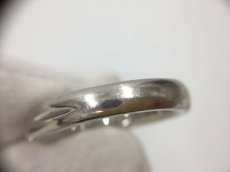 Photo8: PT 900 (14 g)  + 0.313 ct diamonds Ring US Size 8 (EU 57)  2H030170n" (8)