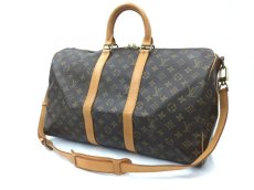 Photo1: Louis Vuitton Monogram Keepall Bandouliere 45 Travel Hand Bag 2H030020n" (1)