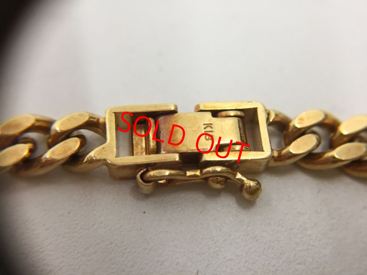 Photo6: Yellow Gold Chain Necklace  K18 ( 50 grams) 19" (48 cm) 2H030140n" (6)
