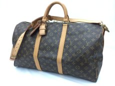 Photo1: LOUIS VUITTON Monogram Keepall Bandouliere 50 Travel Bag 2H240080n" (1)