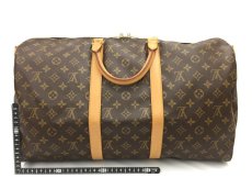 Photo2: LOUIS VUITTON Monogram Keepall Bandouliere 50 Travel Bag 2H240080n" (2)