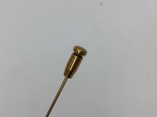 Photo5: K18 (2.6 g) Yellow Gold & Diamonds (1.0 ct) Accessories Pin  2i070050n" (5)
