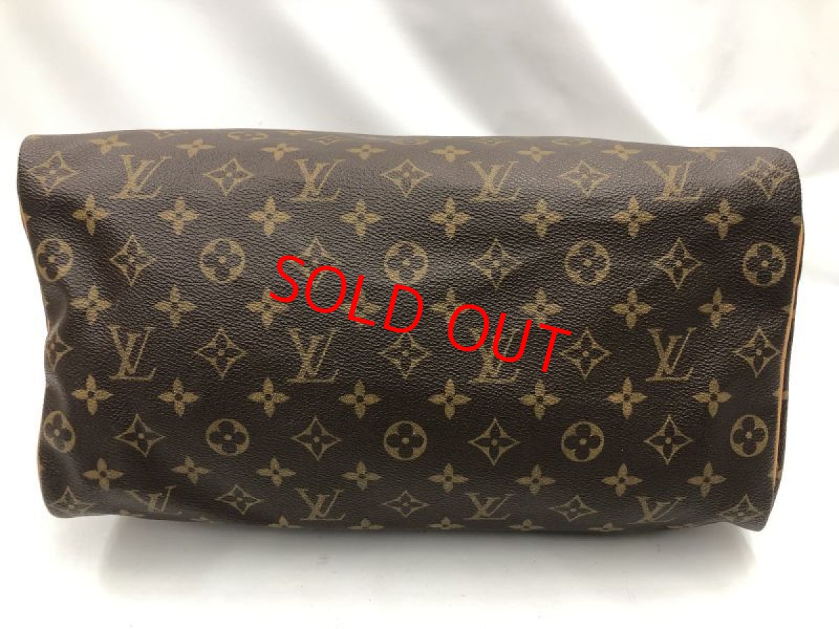 Photo3: Louis Vuitton Vintage Monogram Speedy 35 Hand Bag  2J260040n" (3)