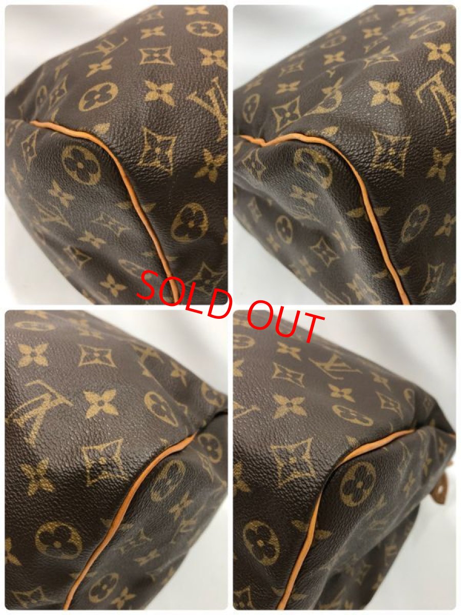 Photo11: Louis Vuitton Vintage Monogram Speedy 35 Hand Bag  2J260040n" (11)