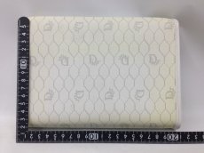 Photo2: Auth Christian Dior Honeycomb Chain Shoulder Bag PVC Leather White 3G190070k (2)