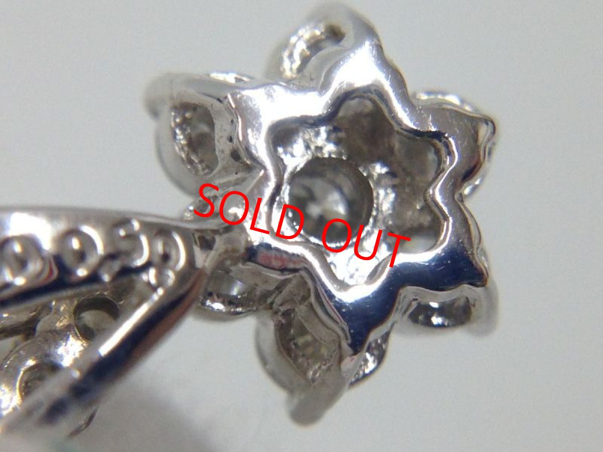 Photo11: Platinum (3.96g) PT900 PT850 Necklace Diamond 0.5CT 3G260070K (11)