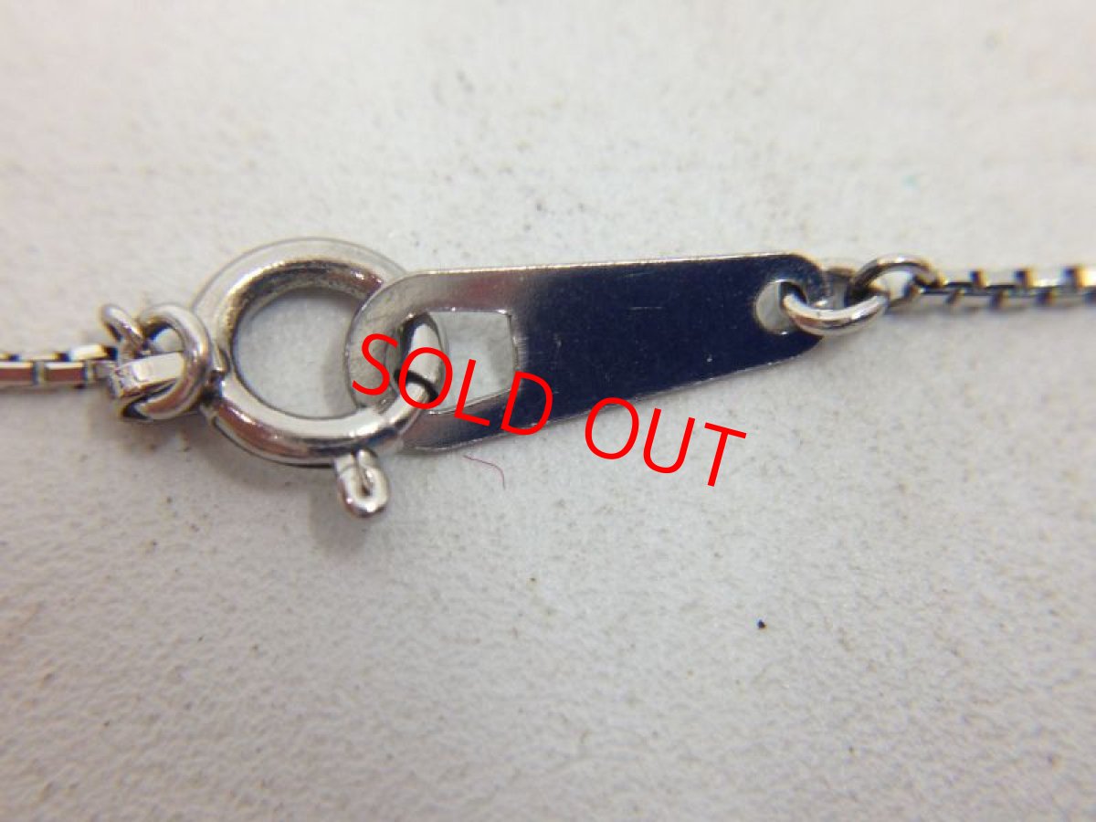 Photo8: Platinum (3.96g) PT900 PT850 Necklace Diamond 0.5CT 3G260070K (8)