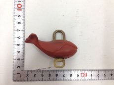 Photo2: LOUIS VUITTON LV Cup 1995 Whale Padlock Key (#305) Vintage 3I060150K (2)