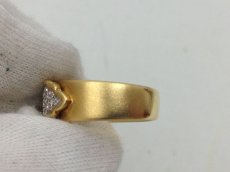 Photo6: Kaoluco Mizuno k18PT 900 (9.81g)Plat +0.22ct diamonds Ring US Size 6.0 3I060160K (6)