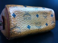 Photo4: Auth MCM Logos shoulder Bag mini Hand Cosmetic Bag 2 way 5C100520 (4)