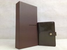 Photo1: AUTHENTIC LOUIS VUITTON AGENDA NOTEBOOK COVER PURSE monogram 5D140300 (1)