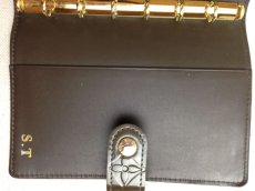 Photo10: AUTHENTIC LOUIS VUITTON AGENDA NOTEBOOK COVER PURSE monogram 5D140300 (10)