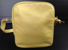 Photo3: Authentic MCM light green Leather Shoulder Bag 5E190660# (3)