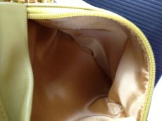 Photo10: Authentic MCM light green Leather Shoulder Bag 5E190660# (10)