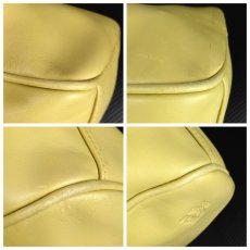 Photo7: Authentic MCM light green Leather Shoulder Bag 5E190660# (7)