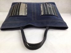 Photo10: Givenchy Denim Shoulder HandBag Tote Shopper Bag 5E256090 (10)