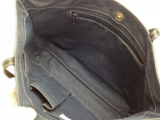 Photo9: Givenchy Denim Shoulder HandBag Tote Shopper Bag 5E256090 (9)