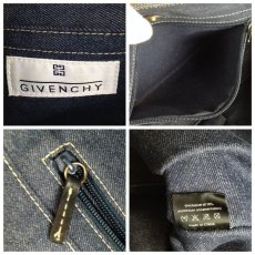 Photo8: Givenchy Denim Shoulder HandBag Tote Shopper Bag 5E256090 (8)