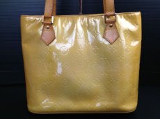 Photo2: LOUIS VUITTON Vernis Houston Shoulder ToteBag champagne Patent Leather 5E260310# (2)