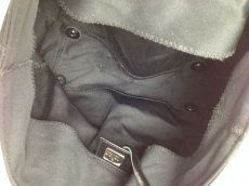 Photo8: Auth FENDI BLACK Italy Handbag 5E268013 (8)
