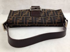 Photo12: Auth FENDI Zucca Pattern Logos Shoulder Bag Brown Made Italy 5F301320 (12)