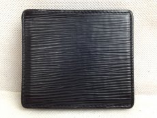 Photo2: Authentic Louis Vuitton Porte Monnaie Boite Epi Coin Case Leather Black 5F300630 (2)