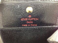 Photo6: Authentic Louis Vuitton Porte Monnaie Boite Epi Coin Case Leather Black 5F300630 (6)