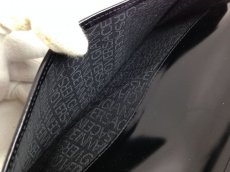 Photo12: GIANNI VERSACE Medusa logo Patent Leather BLACK Bifold Long Wallet 5F303042# (12)