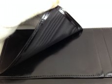 Photo10: GIANNI VERSACE Medusa logo Patent Leather BLACK Bifold Long Wallet 5F303042# (10)