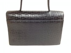 Photo2: Authentic Givenchy Ladies Designer Black Leather Logo Handbag  5F301430P (2)