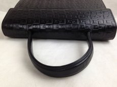 Photo5: Authentic Givenchy Ladies Designer Black Leather Logo Handbag  5F301430P (5)