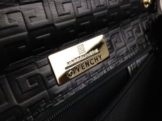 Photo8: Authentic Givenchy Ladies Designer Black Leather Logo Handbag  5F301430P (8)