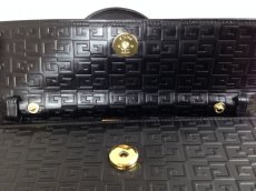 Photo6: Authentic Givenchy Ladies Designer Black Leather Logo Handbag  5F301430P (6)